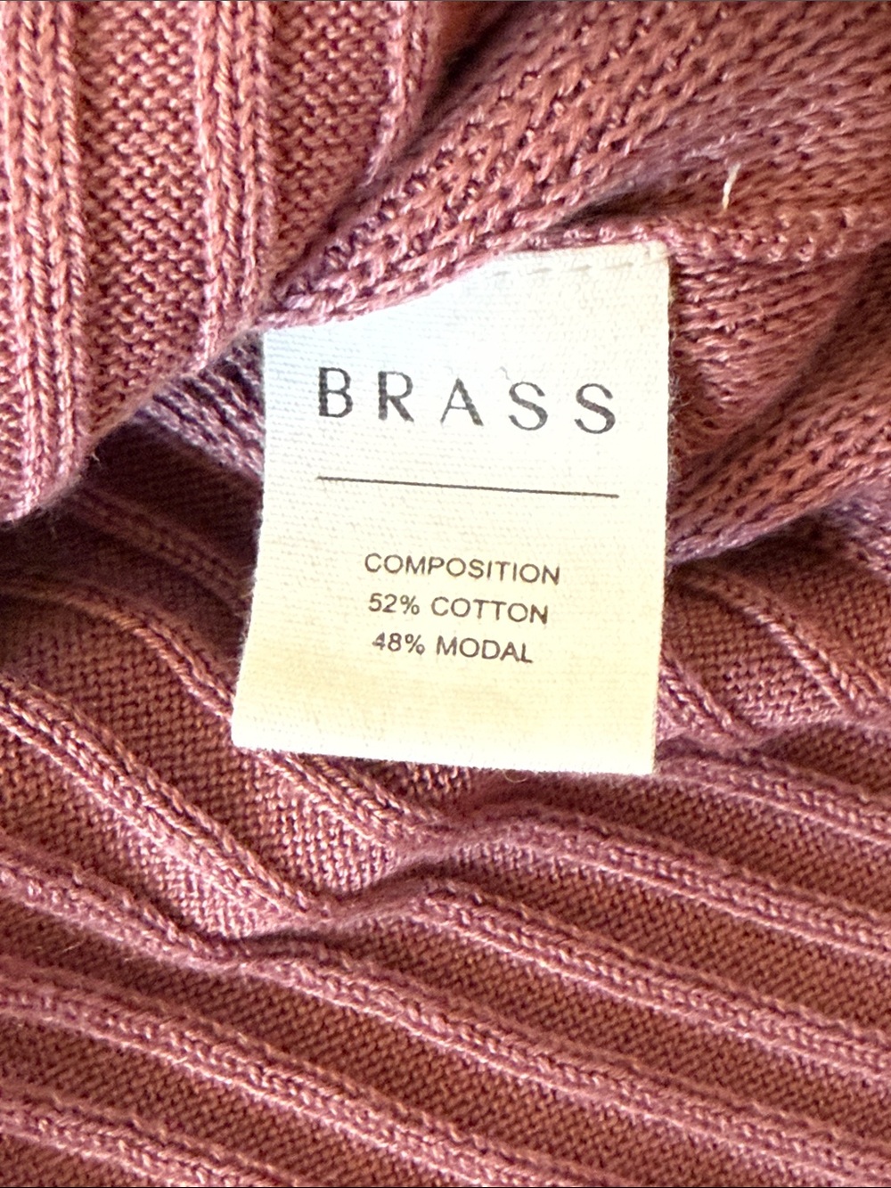 NWT BRASS COMPANY WOMEN ‘S V-NECK RIBBED LONG SLEEVE BUTTON DOWN CARDIGAN SZ XL - Picture 6 of 12